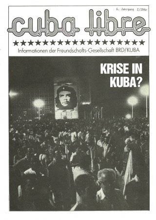 CUBA LIBRE 1980-2, Zeitschrift der Freundschaftsgesellschaft BRD-Kuba
