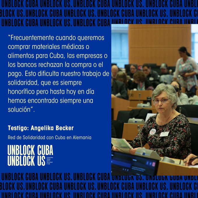 Tribunal gegen die Blockade - Angelika Becker
