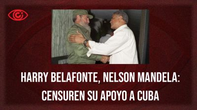 Fidel Castro und Nelson Mandela